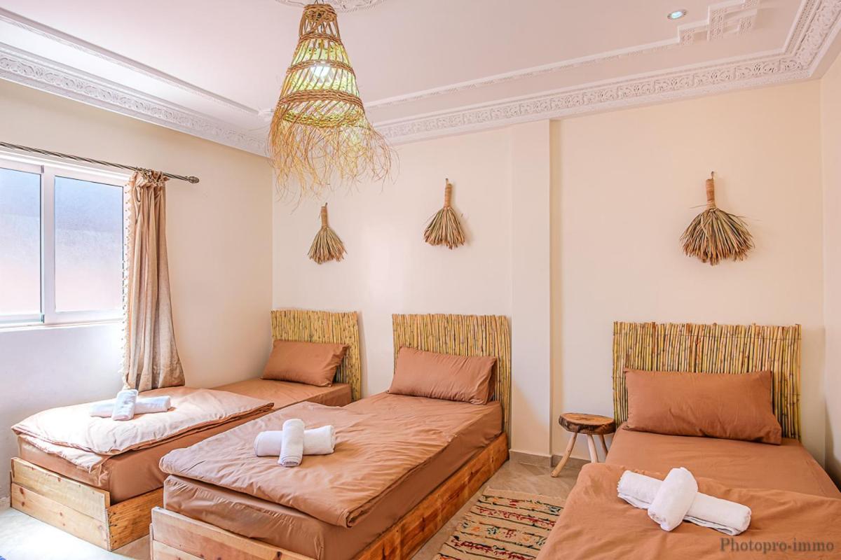 Sable Beach Surf Camp Tamraght ภายนอก รูปภาพ