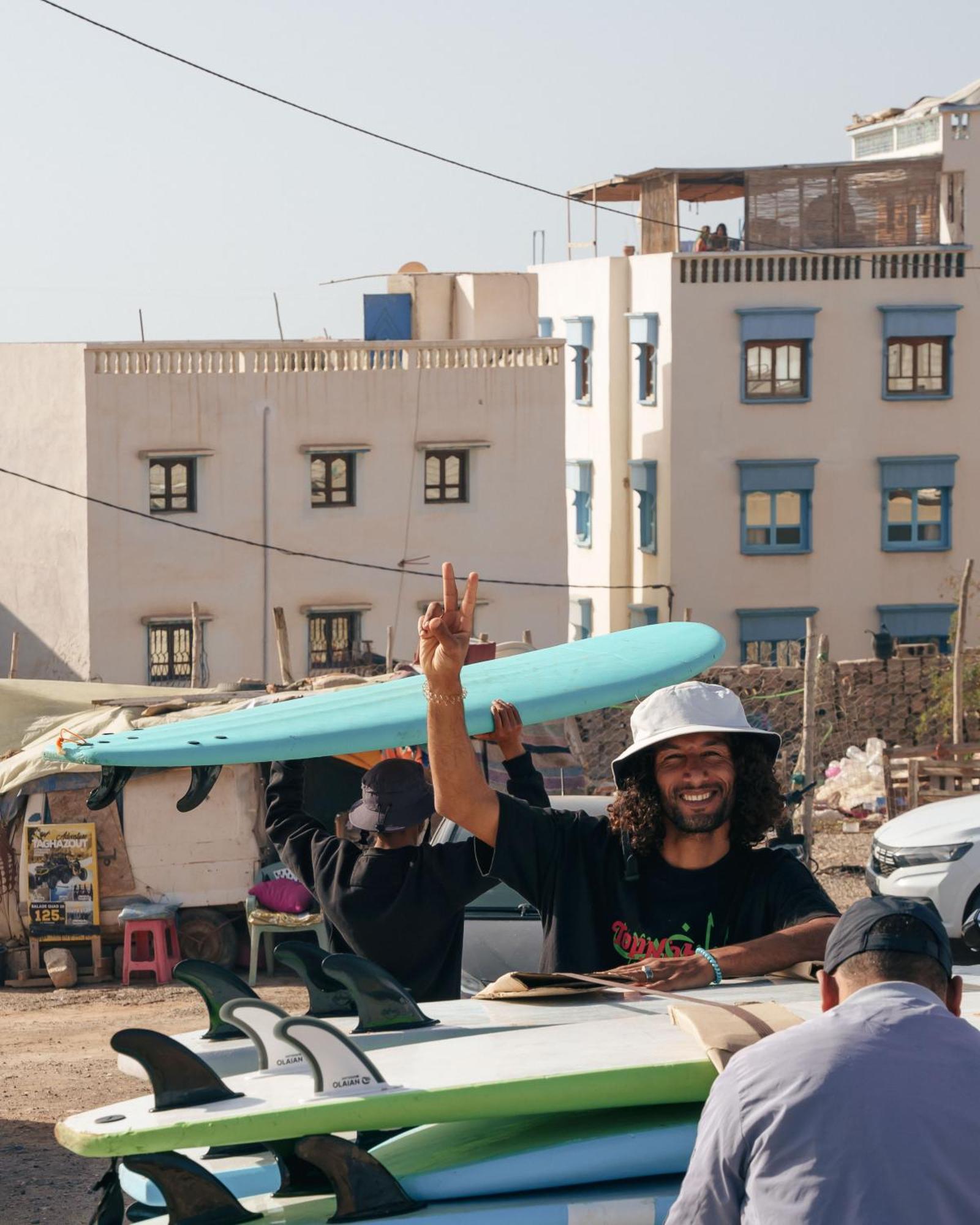 Sable Beach Surf Camp Tamraght ภายนอก รูปภาพ